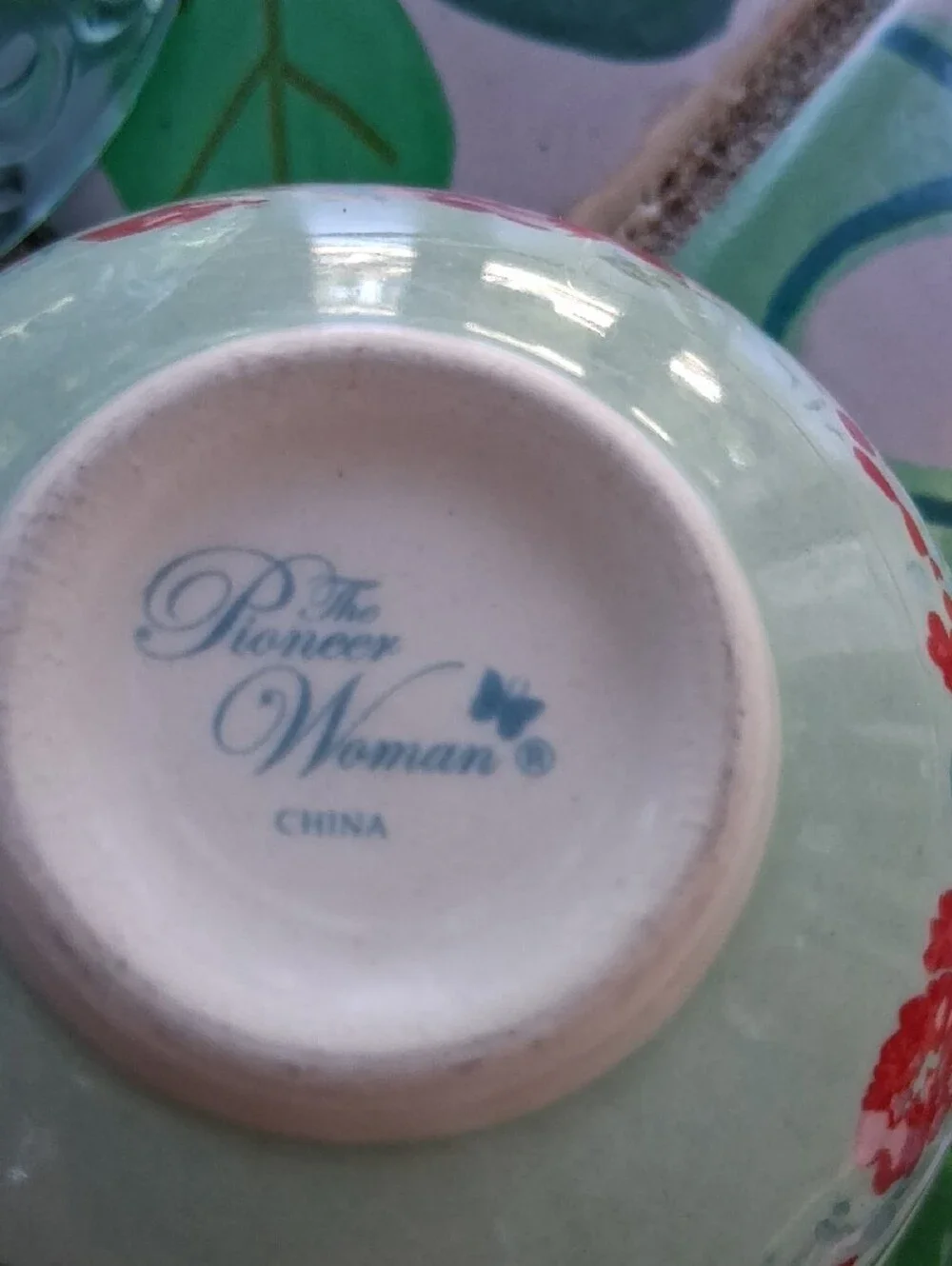 The Pioneer Woman Blue, Red, Turquoise Condiment Bowls - Set Of 4